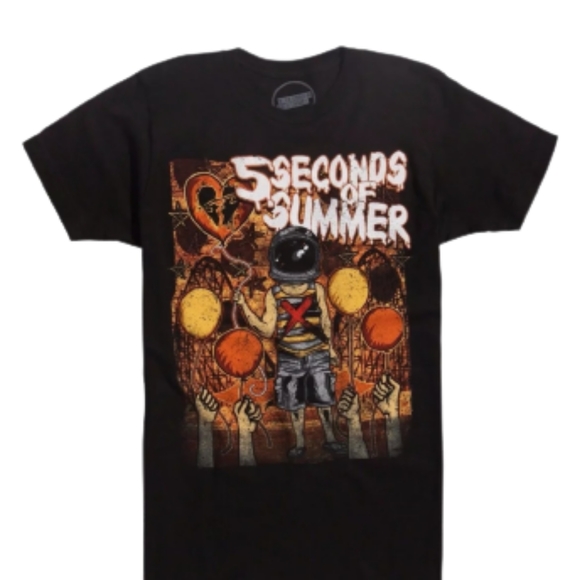 5 SECONDS of SUMMER Graphic "Astronaut Kid" Band - Picture 2 of 14
